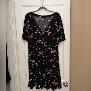 Butterfly Print Torrid Dress